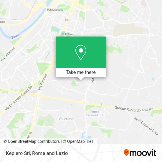 Keplero Srl map