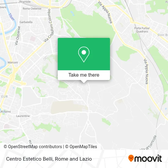 Centro Estetico Belli map
