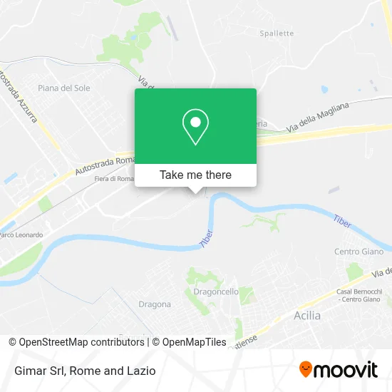 Gimar Srl map