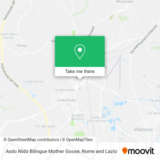 Asilo Nido Bilingue Mother Goose map