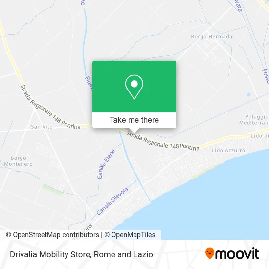 Drivalia Mobility Store map