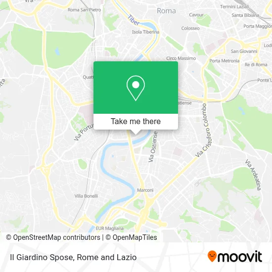 Il Giardino Spose map