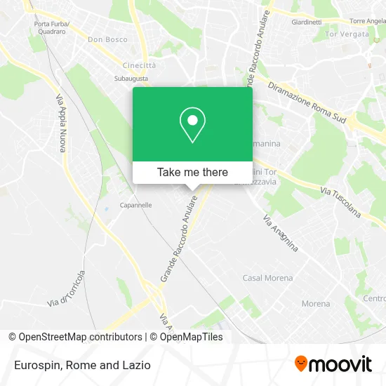 Eurospin map
