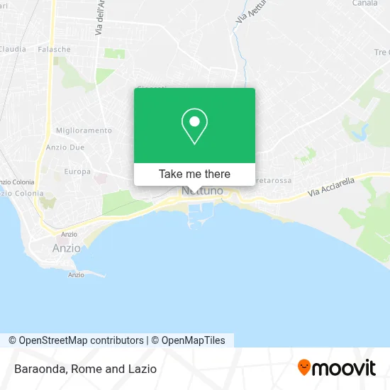 Baraonda map