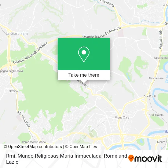 Rmi_Mundo Religiosas María Inmaculada map