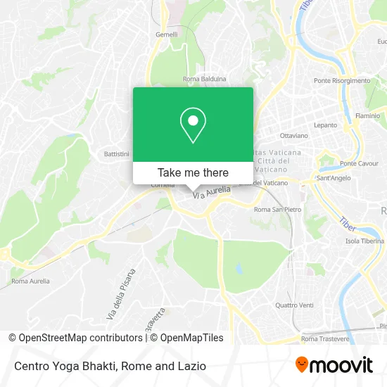 Centro Yoga Bhakti map