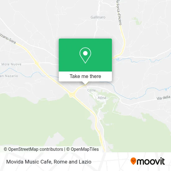 Movida Music Cafe map