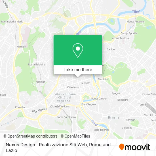 Nexus Design - Realizzazione Siti Web map