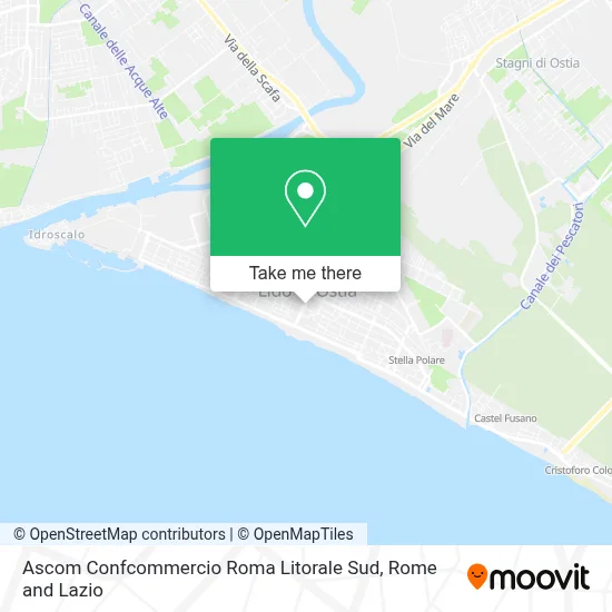 Ascom Confcommercio Roma Litorale Sud map