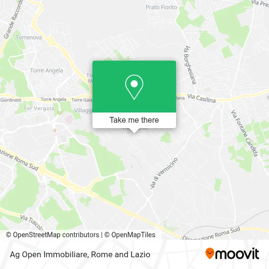 Ag Open Immobiliare map