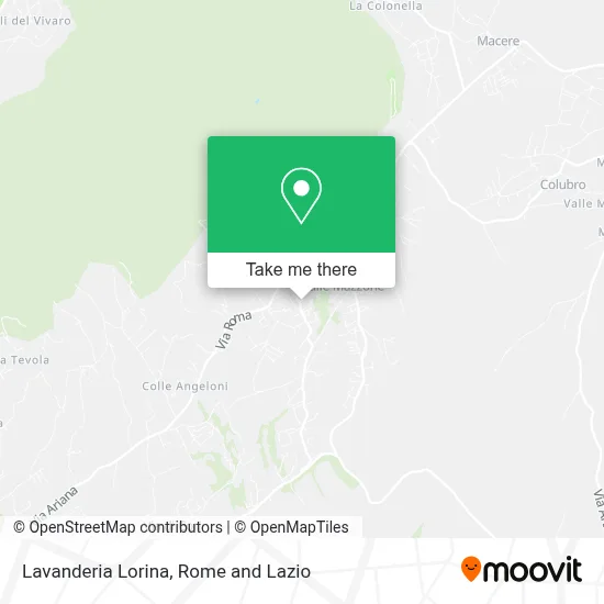 Lavanderia Lorina map