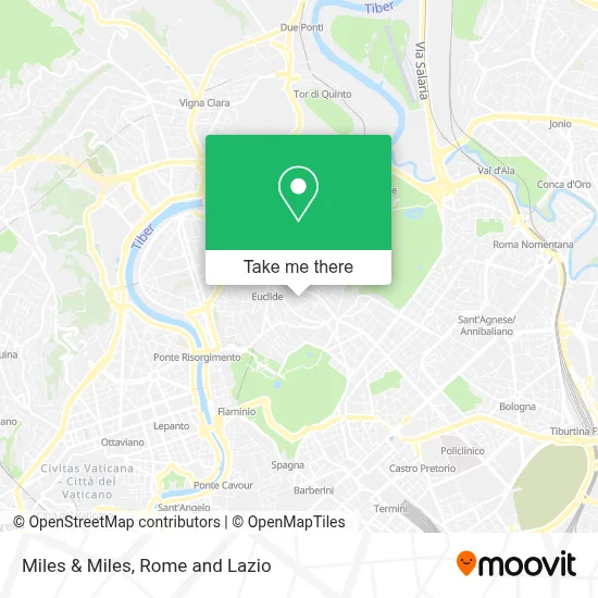 Miles & Miles map