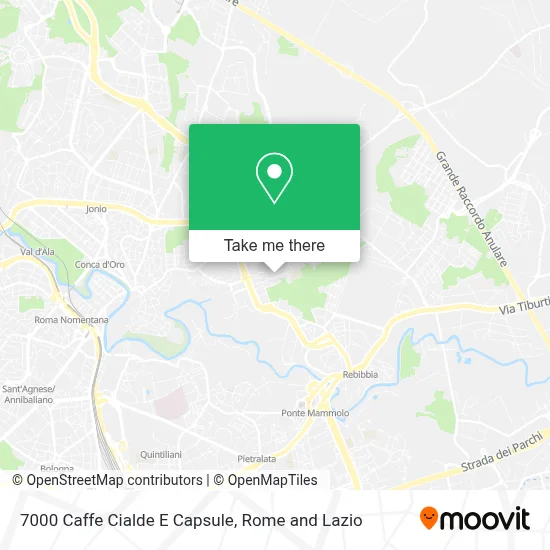 7000 Caffe Cialde E Capsule map