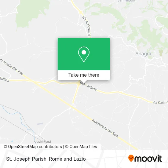 St. Joseph Parish map