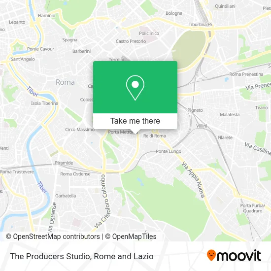 The Producers Studio map