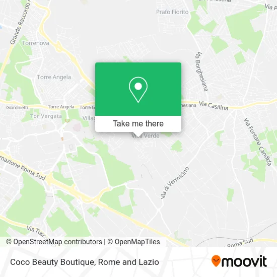 Coco Beauty Boutique map