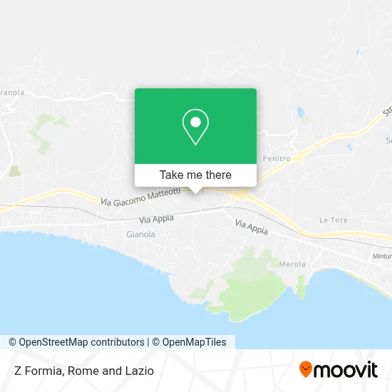 Z Formia map