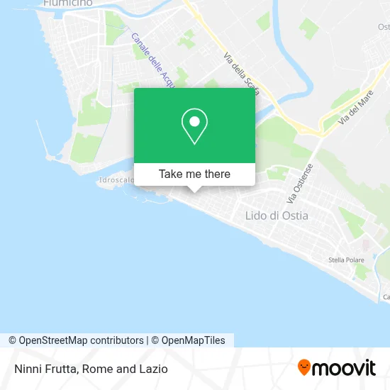 Ninni Frutta map