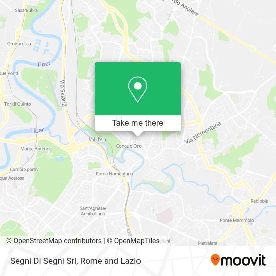 Segni Di Segni Srl map