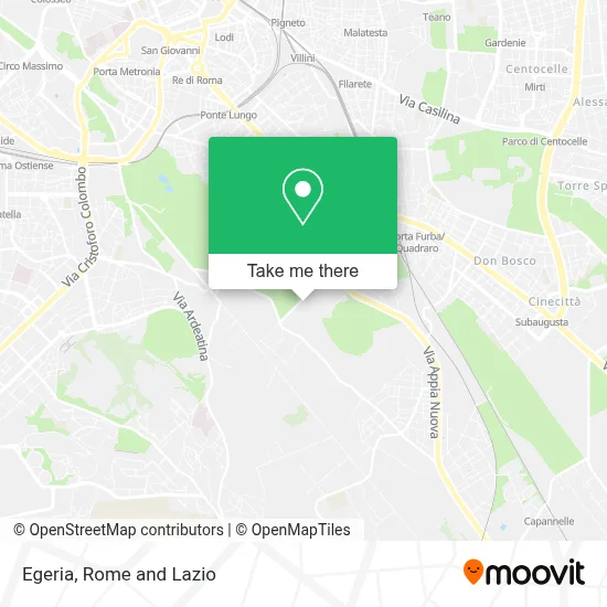 Egeria map