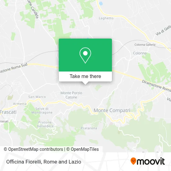 Officina Fiorelli map