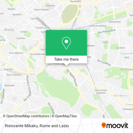 Ristorante Mikaku map