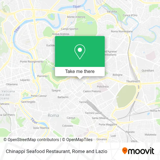 Chinappi Seafood Restaurant map
