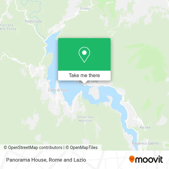 Panorama House map