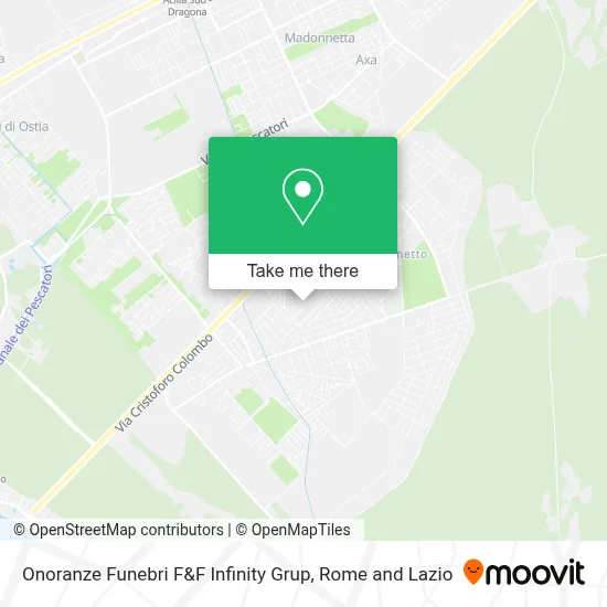 Onoranze Funebri F&F Infinity Grup map
