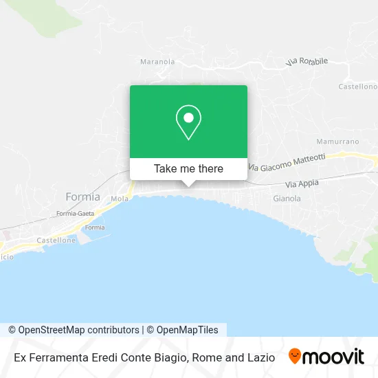 Ex Ferramenta Eredi Conte Biagio map