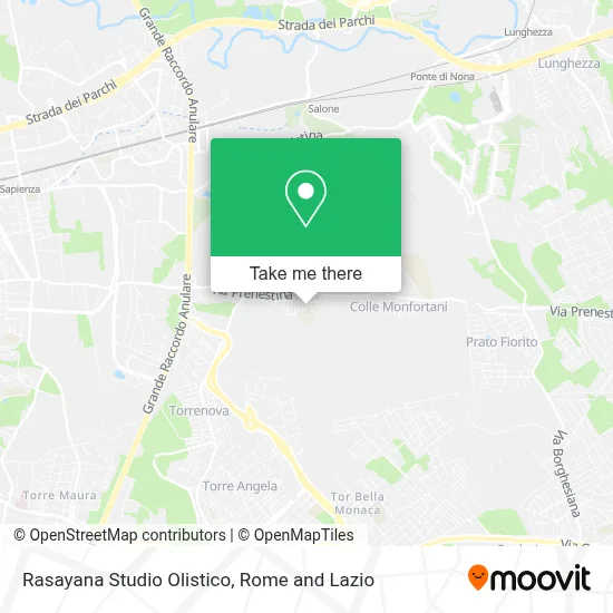 Rasayana Studio Olistico map