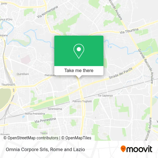 Omnia Corpore Srls map