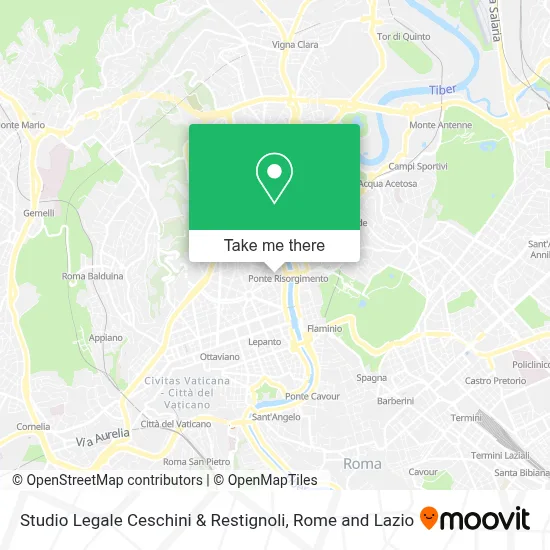 Studio Legale Ceschini & Restignoli map