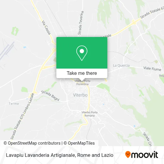 Lavapiu Lavanderia Artigianale map