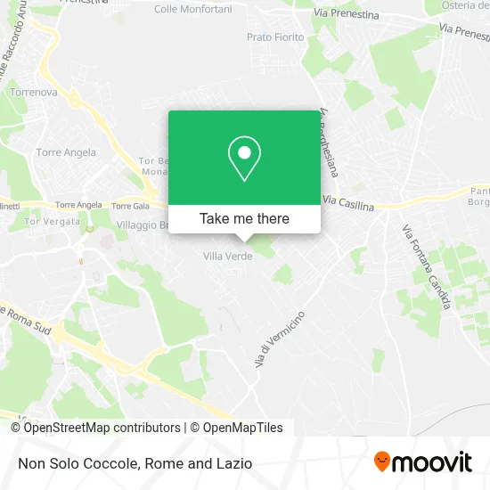 Non Solo Coccole map
