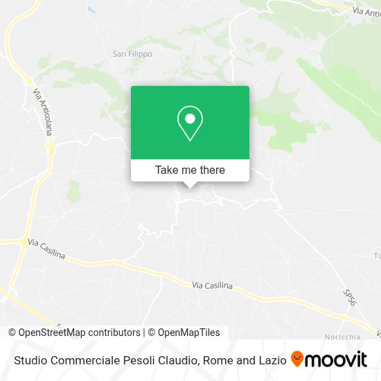 Studio Commerciale Pesoli Claudio map