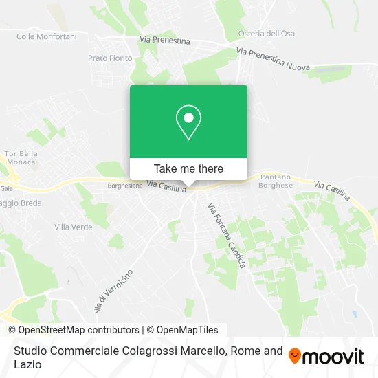 Studio Commerciale Colagrossi Marcello map