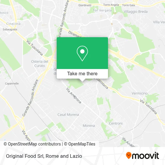 Original Food Srl map