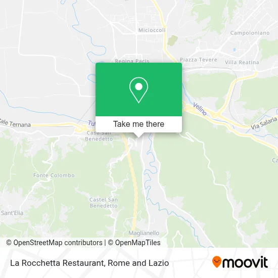 La Rocchetta Restaurant map