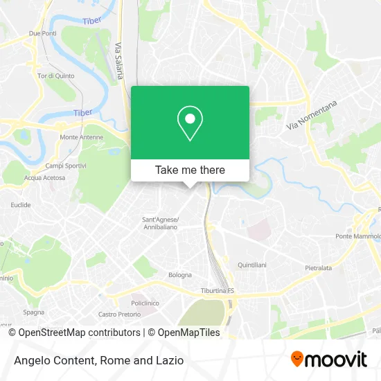Angelo Content map