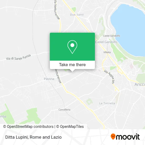 Ditta Lupini map