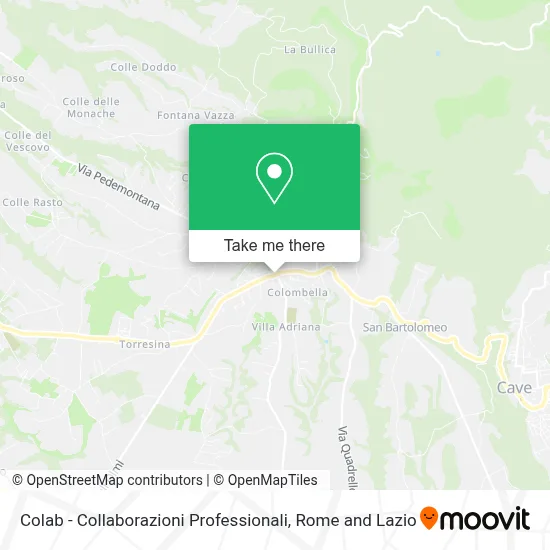 Colab - Collaborazioni Professionali map
