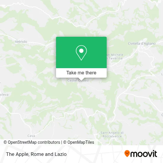The Apple map