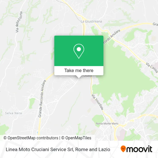 Linea Moto Cruciani Service Srl map
