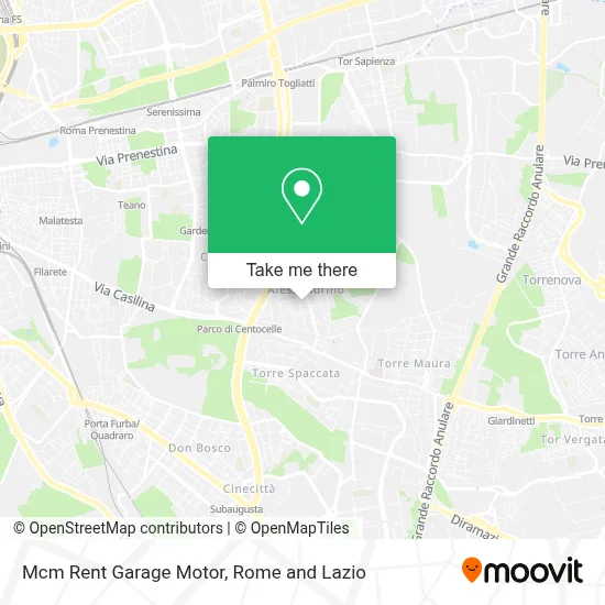 Mcm Rent Garage Motor map