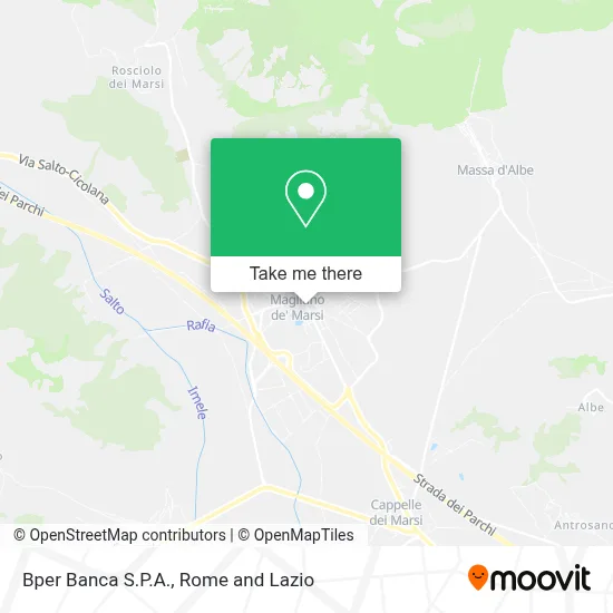 Bper Banca S.P.A. map