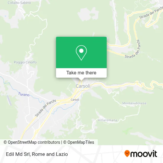 Edil Md Srl map
