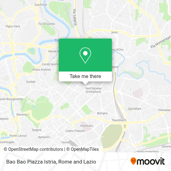 Bao Bao Piazza Istria map