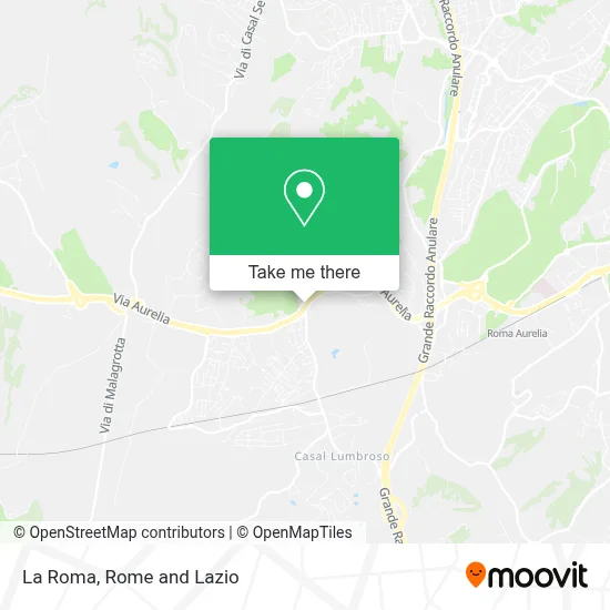 La Roma map