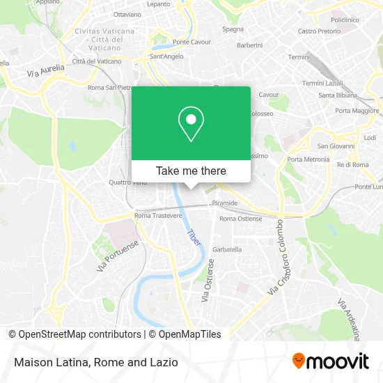 Maison Latina map